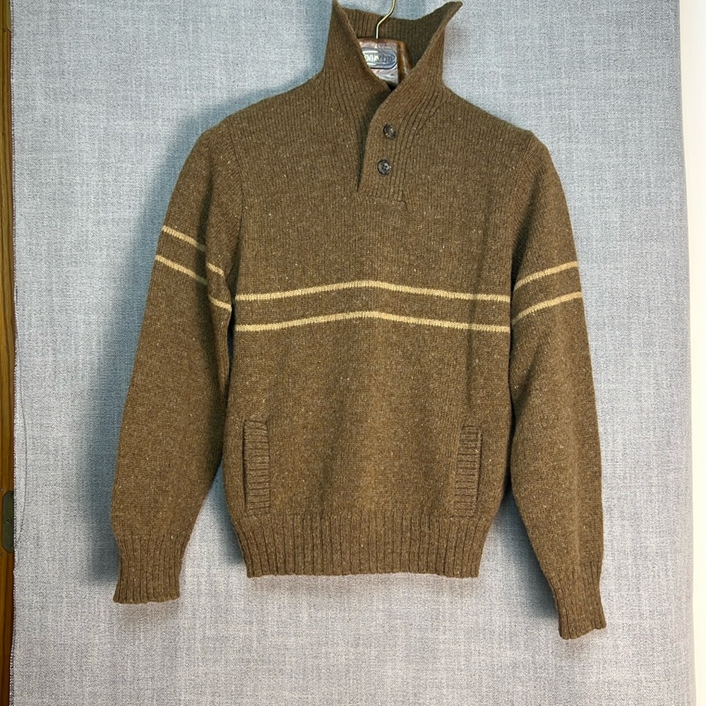 McLochland Wool Blend Long Sleeve Sweater
